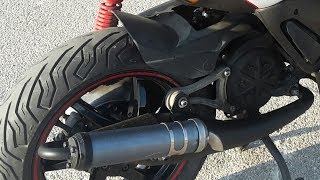 Gilera Runner SP 50 Malossi exhaust [upl. by Roderigo]