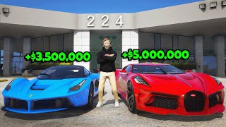 I Robbed 50 Car Dealerships in GTA 5 RP [upl. by Aralc]