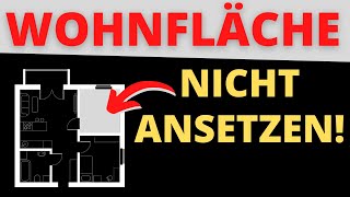 Grundsteuer Wohnfläche berechnen  KÜRZE diese Räume bei der Wohnflächenberechnung Nutzfläche [upl. by Ylrebnik]