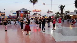 BAILE•PLAZA KASBAH•PLAYA del INGLESMASPALOMAS [upl. by Amathiste25]