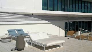 The Fontenay Hotel Hamburg  rooftop pool [upl. by Aymahs461]