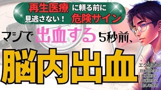 【日米再生医療研究家が解説】予防するしかない、脳内出血。高血圧がなぜ大事か？脳内出血を予防するため、と言っても過言ではない！幹細胞を使った再生医療の研究について徹底解説 ＃脳内出血、＃高血圧、 [upl. by Adlai]