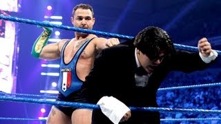 Santino Marella vs Ricardo Rodriguez SmackDown  May 25 2012 [upl. by Goldstein]