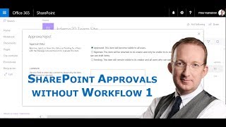 SharePoint Approvals without Workflow 1 [upl. by Ole]