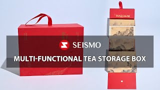 Multifunctional Tea Storage Box packagingdesign boxdesign teapackaging [upl. by Diehl]