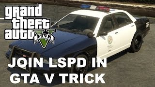 How To Be A Cop In GTA V [upl. by Midis]