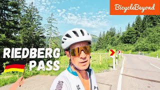 Cycling Germanys Highest  Riedberg Pass [upl. by Eissac]