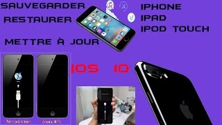 Tuto Reset Sauvegarder Restaurer Son iPhone iPad iPod touch Avec iTunes Restauration Usine [upl. by Bast]