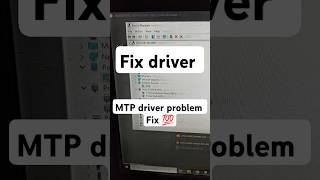 How to fix MTP driver problem  How to MTP driver problem solve  MTP driver fix kaise kare [upl. by Ardnaed458]