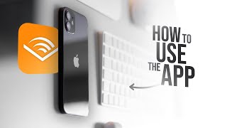 How to Use the Audible App on iPhone tutorial [upl. by Ahsinod]