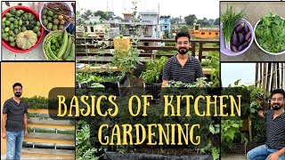 छत पर organic सब्जियाँ लगाना सीखो शुरू से Basics of kitchen gardening terracegarden organicgarden [upl. by Alik379]