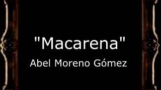 Macarena  Abel Moreno Gómez BM [upl. by Eulalee866]