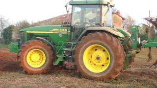 John Deere 8410 Aratro Vittone [upl. by Cicily]