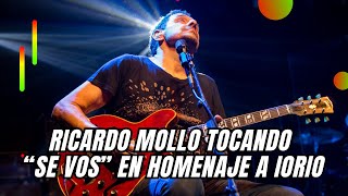 👏 RICARDO MOLLO homenajeó a IORIO en el Teatro Flores 271023 [upl. by Enaamuj]