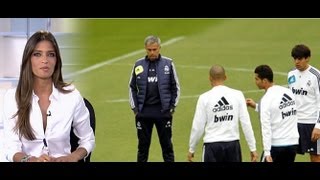 Sara Carbonero en La Jugada Televisa quotMourinho tiene muchos frentes abiertos en el Madridquot [upl. by Arodnahs917]