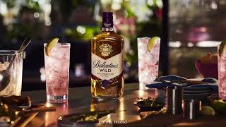 Ballantines Wild sabor CEREZA llegó para mezclarse como tú prefieras [upl. by Sekoorb]