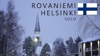 Finland  Helsinki amp Rovaniemi Solo trip [upl. by Humberto]