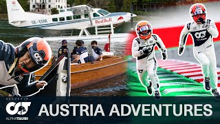 ALL ACCESS  Pierre Gasly amp Yuki Tsunodas Austrian Adventure [upl. by Drehcir582]