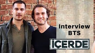 Icerde ❖ BTS Interview 2016 ❖ Cagatay amp Aras ❖ English [upl. by Ahsitam494]