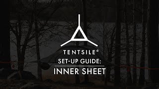 How to Set Up and Use the Tentsile Inner Sheet [upl. by Shaikh]