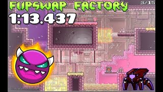 Flipswap Factory New Record 113437 by Zejoant Geometry Dash 22 [upl. by Annah918]