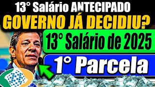 13° Salário 2025 ANTECIPADO em 42 DIAS  13º SALÁRIO ANTECIPADO DO INSS EM NOVEMBRO [upl. by Aicram299]