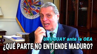 Uruguay ante la OEA Maduro “ESTAMOS ANTE LO PEOR QUE LE HA PASADO AL CONTINENTE EN MUCHO TIEMPOquot [upl. by Jadd811]