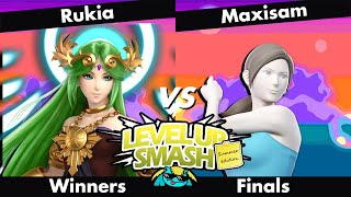 Level Up Summer Smash 7  Rukia Palutena vs Maxisam WFT  WF [upl. by Blinnie]