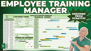 How To Create An Employee Training Application In Excel FREE DOWNLOAD [upl. by Nojed]