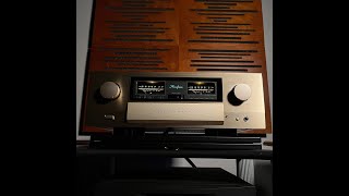 The stunning Accuphase E380 integrated amplifier Look at those VU Meters [upl. by Atekal]