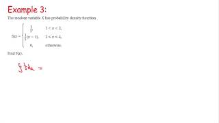 Edexcel S2 Tutorial 3  Continuous Random Variables [upl. by Sabine]