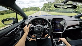 2023 Subaru WRX Limited POV Walkaround and Test Drive ASMR [upl. by Cardon]