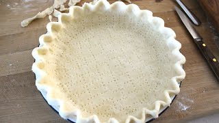 Moms No Fail Flaky Pastry Recipe and step by step tips on how to roll the dough amp crimp the edges [upl. by Adehsar364]