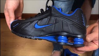 Nike Shox R4 AZULES CON NEGRO 2020 Zapatillas  Hombre  las clásicas Mas Modernas🔥 [upl. by Aitrop434]