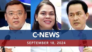 UNTV CNEWS  September 18 2024 [upl. by Asek626]