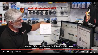 Canon EFS 18200mm f3556 USM Lens Review  Cameras Direct Australia [upl. by Rama]