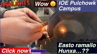 A day in IOE Pulchowk Campus  Highlights  ioe pulchowk campus vlog  Prabin [upl. by Shepley]