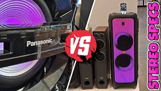 🤯JBL PARTYBOX 1000 VS PANASONIC MAX 3500  AMAZING BASS COMPARISONWHO IS WINNING [upl. by Joiner]