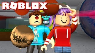 TEACHING THE BEAST THE PLANETS  Roblox Flee the Facility w RadioJH Games  MicroGuardian [upl. by Rehtaeh]