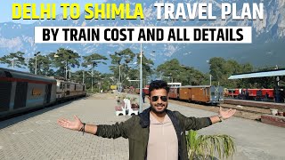 Train Journey to Shimla ỉn Kalka Shatabdi Express part 01 [upl. by Berkley]