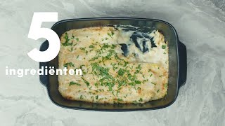 Aspergeovenschotel met carbonarasaus  Recept  Allerhande [upl. by Ynnub641]