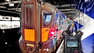 Class 385 Sound  ScotRail Express  Edinburgh  Glasgow [upl. by Nednyl587]