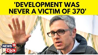 Omar Abdullah Exclusive  Omar Abdullah Interview  Article 370  Jammu amp Kashmir News  News18 [upl. by Delorenzo]