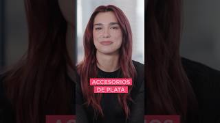 Dua Lipa su obsesión por los accesorios de plata [upl. by Ardnuasal]