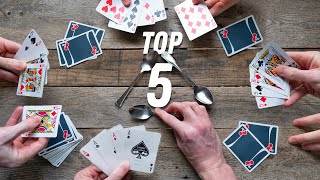 TOP 5 BEST CARD GAMES OF ALL TIME [upl. by Mercola]