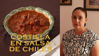 Costilla en salsa de chiles [upl. by Areem38]