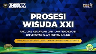 🔴LIVE PROSESI WISUDA XXI FKIP UNISSULA [upl. by Malloy]