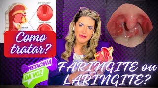 Está com Faringite ou Laringite Como tratar [upl. by Haziza]