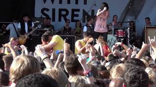 Sleeping With Sirens  Congratulations feat Matty Mullins  Live at Warped Tour Chicago 2013 [upl. by Esoryram]