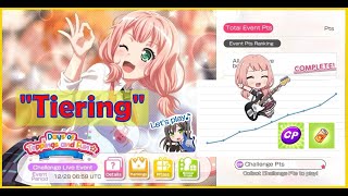 BangDream EN Bandori – Tiering quotDays of Toppings and Funquot event  December2020 [upl. by Kozloski]